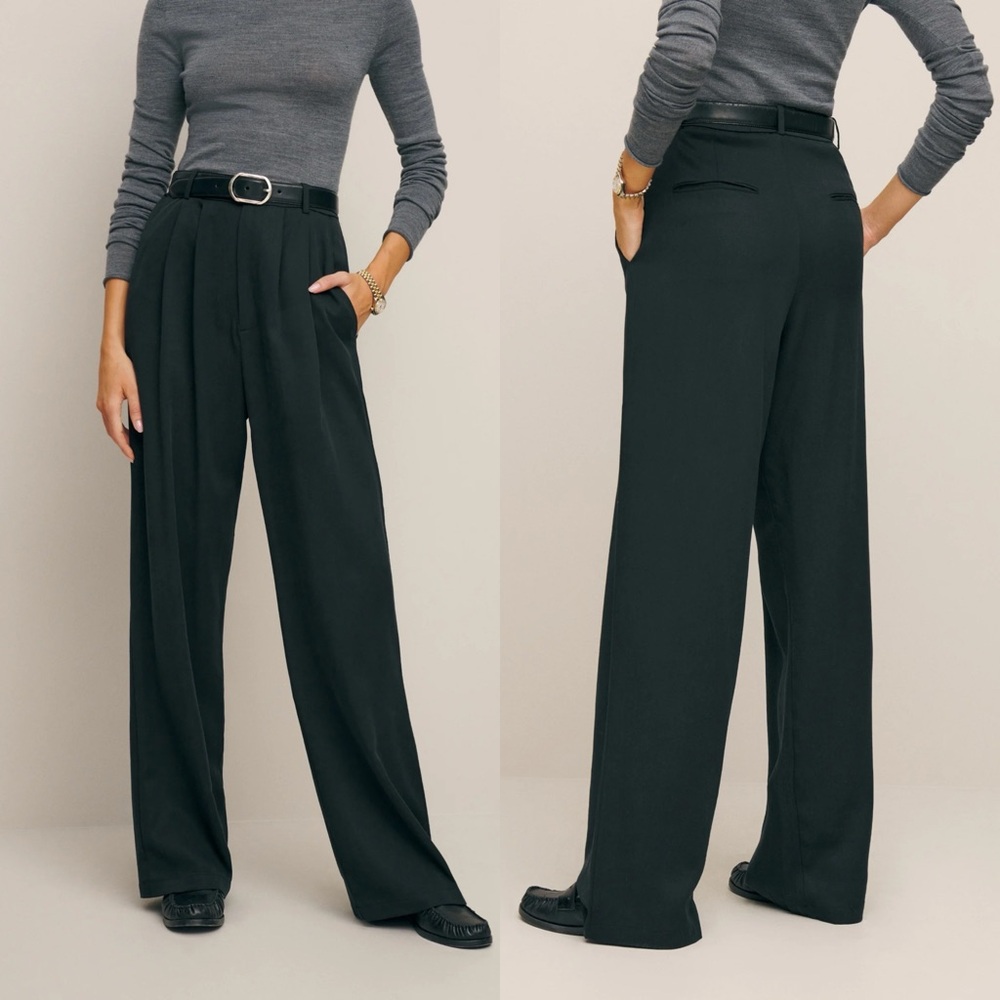 Reformation | NWT Mason Pant in Black 6P